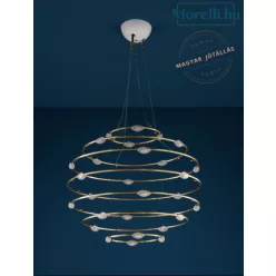 csillár bronz színű vázzal és bronz testtel beltéri használatra catellani-smith-pb56 - moretti.hu