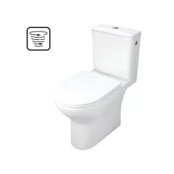 Jasmin monoblokkos, perem nélküli WC + tető
