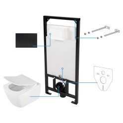 Anemon PN WC szett 6:1_fekete