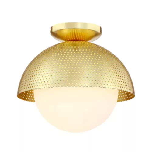 COSMOLIGHT C01807BR MODENA Glamour Mennyezeti Lámpa Sárgaréz G9 IP20