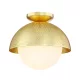 COSMOLIGHT C01807BR MODENA Glamour Mennyezeti Lámpa Sárgaréz G9 IP20