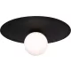 COSMOLIGHT C01933BK CAPE TOWN Modern Mennyezeti Lámpa Fehér, Fekete G9 IP20