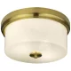COSMOSLIGHT C02381BR DRESDEN Klasszikus Mennyezeti Lámpa Sárgaréz E27 IP20