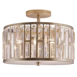 Cosmolight KYIV C03411CP Plafonlámpa 3x60w/E27 IP20
