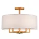 COSMOLIGHT C05920BR-WH LILLE Ernyős Mennyezeti Lámpa Sárgaréz E14 IP20