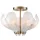 COSMOLIGHT C07739BR CANNES Glamour Mennyezeti Lámpa Sárgaréz E14 IP20