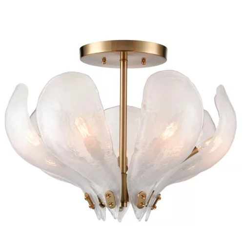 COSMOLIGHT C07739BR CANNES Glamour Mennyezeti Lámpa Sárgaréz E14 IP20