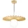 COSMOLIGHT P01432AU MARBELLA Glamour Függesztett Lámpa Arany G9 IP20