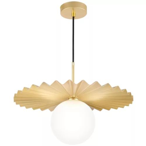 COSMOLIGHT P01432AU MARBELLA Glamour Függesztett Lámpa Arany G9 IP20