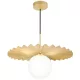 COSMOLIGHT P01432AU MARBELLA Glamour Függesztett Lámpa Arany G9 IP20