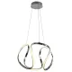 COSMOLIGHT P01663CH TOKYO Modern Led Függesztett Lámpa Króm LED IP20
