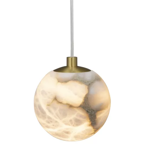 COSMO LIGHT P01968BR VOLTERRA Modern Függesztett Lámpa Sárgaréz G9 IP20