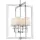 COSMOLIGHT P04021CH-WH LONDON Modern Csillár Fehér, Króm E14 IP20