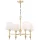 COSMOLIGHT P04142AU-WH AUSTIN Provence Csillár Arany E27 IP20