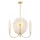 COSMOLIGHT P04814BR MODENA Glamour Függesztett Lámpa Sárgaréz E27 IP20