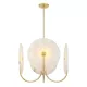 COSMOLIGHT P04814BR MODENA Glamour Függesztett Lámpa Sárgaréz E27 IP20