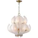 COSMOLIGHT P12746BR CANNES Glamour Függesztett Lámpa Sárgaréz E14 IP20