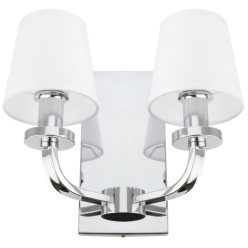 Cosmolight NEW YORK W02503CH-WH Fali lámpa 2x40w/E14 IP20