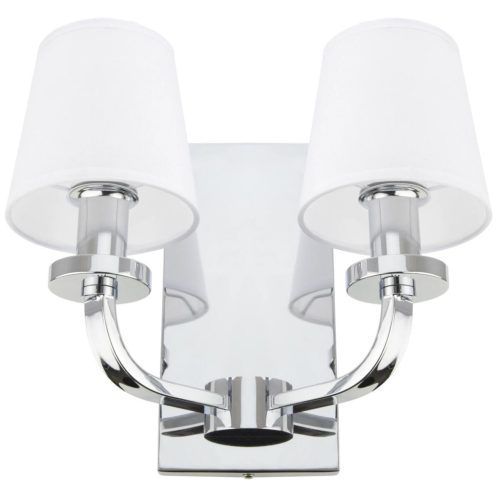 Cosmolight NEW YORK W02503CH-WH Fali lámpa 2x40w/E14 IP20