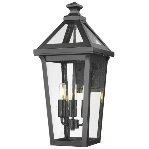 COSMOLIGHT W03616BK ZURICH Klasszikus Kültéri Fali Lámpa Fekete E14 IP23