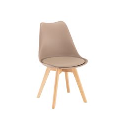 Silla dining chair in beige