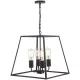 DAR LIGHTING ACA8622 ACADEMY Klasszikus Függesztett Lámpa Fekete E27 IP20