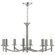 DAR LIGHTING AMB0846 AMBASSADOR Modern Csillár Szatén Króm E14 IP20