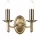 Dar Lighting AMBASSADOR AMB0975 Fali lámpa 2x40W/E14