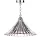DAR LIGHTING ARD868 ARDECHE Klasszikus Függesztett Lámpa Csiszolt Króm E27 IP20