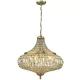 DAR LIGHTING ASM0675 ASARA Kristály Függesztett Lámpa Antik Sárgaréz E14 IP20