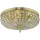 DAR LIGHTING ASM5475 ASMARA Kristály Mennyezeti Lámpa Antik Sárgaréz E14 IP20