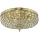 DAR LIGHTING ASM5475 ASMARA Kristály Mennyezeti Lámpa Antik Sárgaréz E14 IP20