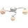 DAR LIGHTING ATI5350-07 ATIYA Mennyezeti Csillár Csiszolt Króm, Sokszínű G9 IP20