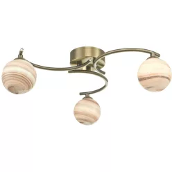   DAR LIGHTING ATI5375-07 ATIYA Mennyezeti Csillár Sárgaréz, Sokszínű G9 IP20