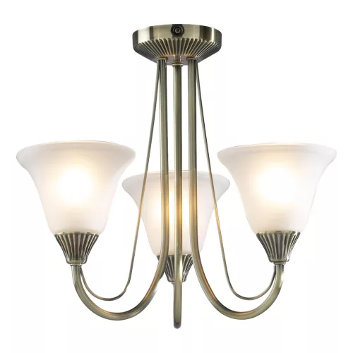 DAR LIGHTING BOS03 BOSTON Modern Csillár Antik Sárgaréz E14 IP20