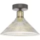 DAR LIGHTING BOY0175 BOYD Vintage Mennyezeti Lámpák Antik Sárgaréz, Átlátszó E27 IP20