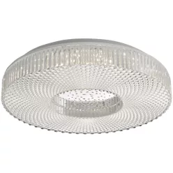   DAR LIGHTING CIM5008 CIMONA Kerek Mennyezeti Lámpa Átlátszó LED IP20