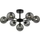 DAR LIGHTING COH3422-01 COHEN Mennyezeti Csillár Fekete, Füstös G9 IP20