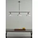 DAR LIGHTING DAR LIGHTING 0375 DARA Többágú Függesztett Lámpa Antik Sárgaréz, Átlátszó E14 IP20