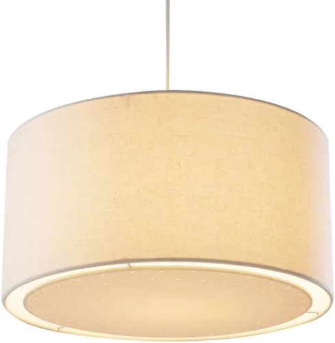 DAR LIGHTING EDW6533 EDWARD Ernyős Függesztett Lámpa TejszínesIP20