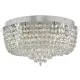 DAR LIGHTING EIT5008 EITAN Kristály Mennyezeti Lámpa Csiszolt Króm G9 IP20