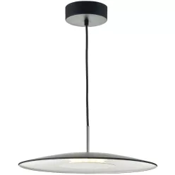   DAR LIGHTING ENO0122 ENOCH Modern Led Függesztett Lámpa Fekete, Rozsdamentes Acél LED IP20