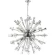 DAR LIGHTING EXO0850 EXODUS Kristály Függesztett Lámpa Csiszolt Króm E14 IP20