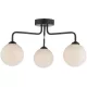 DAR LIGHTING FEY0322-02 FEYA Mennyezeti Csillár Fekete, Opál G9 IP20