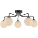 DAR LIGHTING FEY0522-02 FEYA Mennyezeti Csillár Fekete, Opál G9 IP20