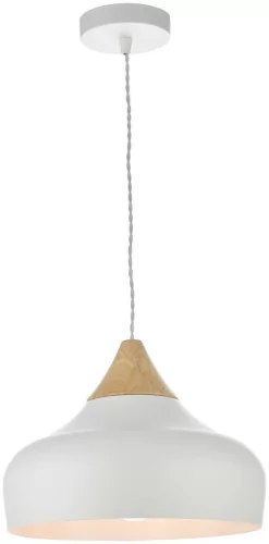DAR LIGHTING GAU0102 GAUCHO Egyágú Függesztett Lámpa Fa E27 IP20