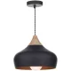 DAR LIGHTING GAU0122 GAUCHO Egyágú Függesztett Lámpa Fa E27 IP20