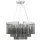 DAR LIGHTING GIO0510 GIOVANA Glamour Függesztett Lámpa Füstös, Csiszolt Króm G9 IP20