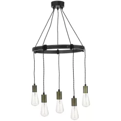 Dar Lighting IVAN IVA0531 Függőlámpa 5x60W/E27 IP20
