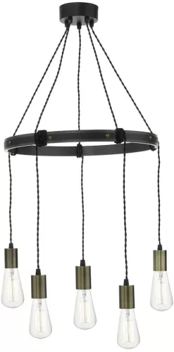 Dar Lighting IVAN IVA0531 Függőlámpa 5x60W/E27 IP20